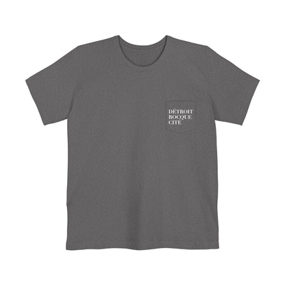 'Détroit Rocque Cité' Pocket T-Shirt | Unisex Standard