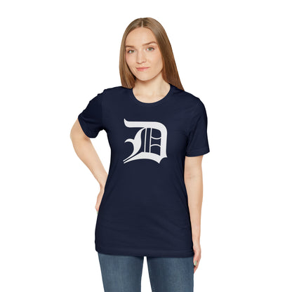 Detroit 'Old English D' T-Shirt | Unisex Standard