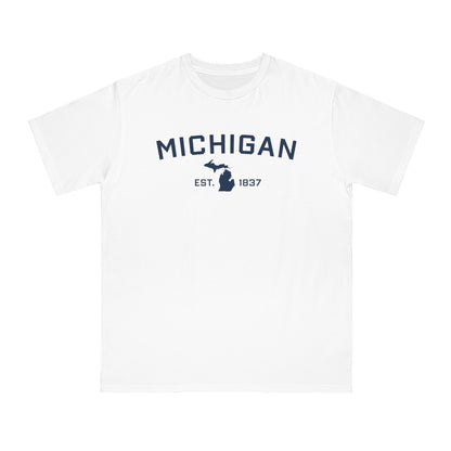 'Michigan EST 1837' T-Shirt | Unisex Organic