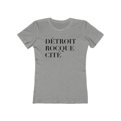 'Detroit Rocque Cité' | Women's Boyfriend Cut