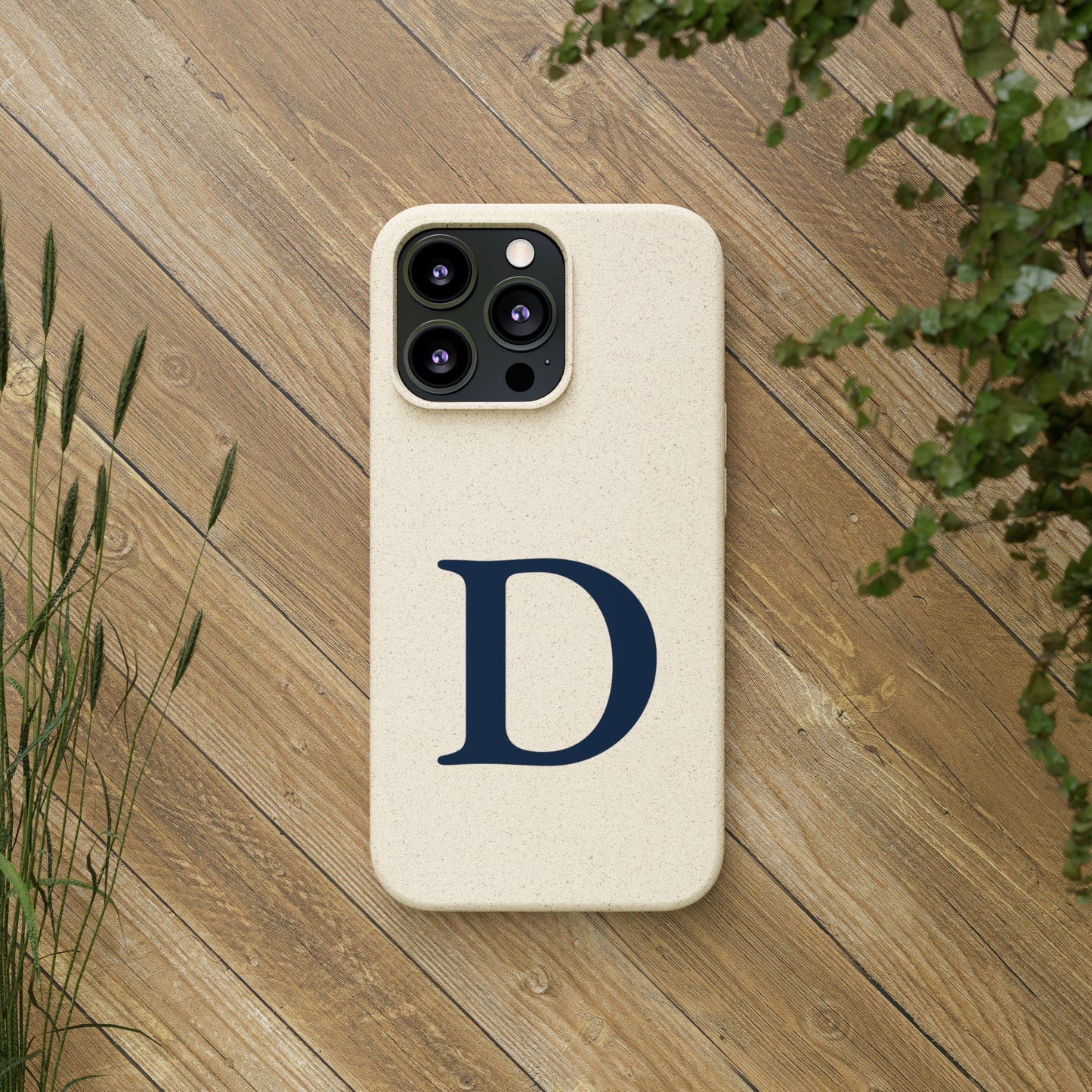 Detroit 'Old French D' Phone Cases (Navy) | Android & iPhone