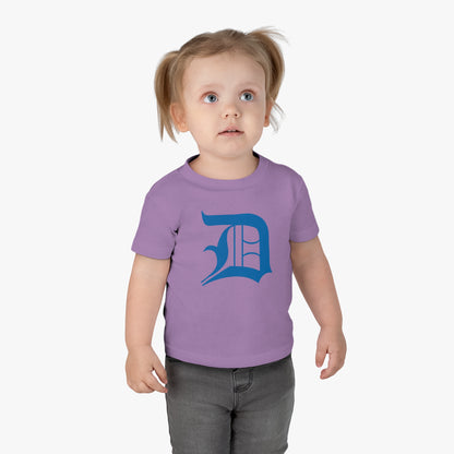 Detroit 'Old English D' Infant T-Shirt (Azure) | Short Sleeve