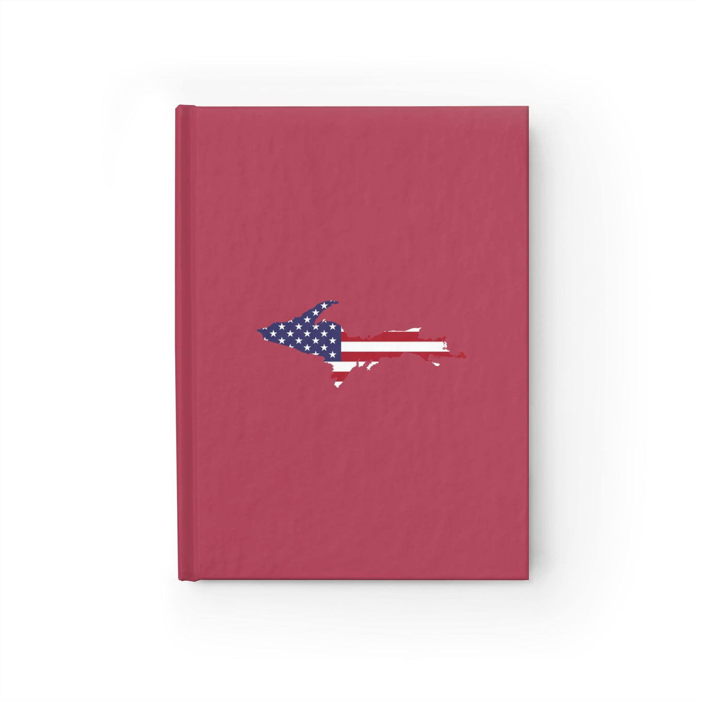 Michigan Upper Peninsula Blank Sketchbook (w/ UP USA Flag) | Popstar Pink