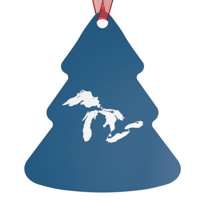 Great Lakes Christmas Ornament | Metal - Blueberry