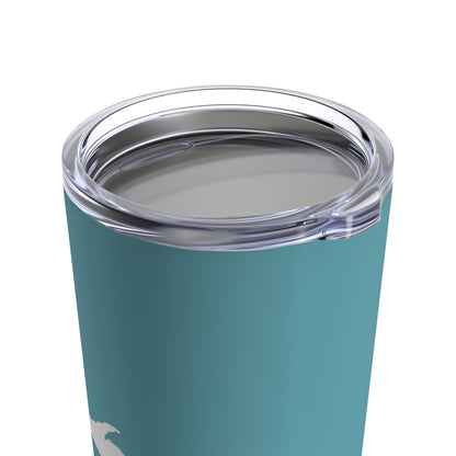 Michigan Upper Peninsula Tumbler (w/ UP Outline) | Lake Huron Blue - 20oz