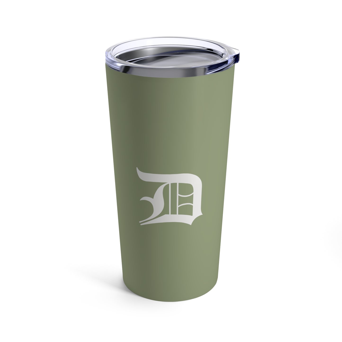 Detroit 'Old English D' Tumbler | Beachgrass Green - 20oz