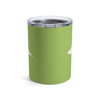 Michigan Upper Peninsula Tumbler (w/ UP Outline) | Gooseberry Green - 10oz