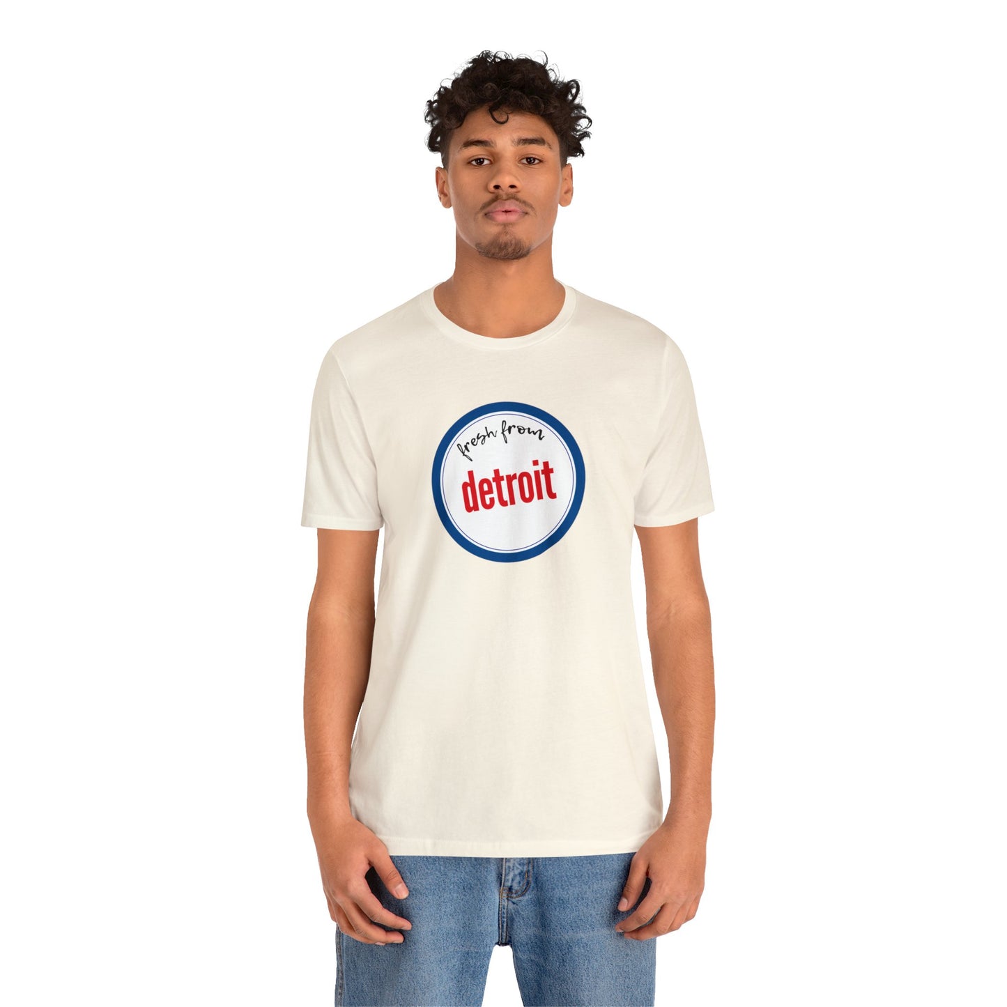 'Fresh From Detroit' T-Shirt (Retail Parody) | Unisex Standard Fit