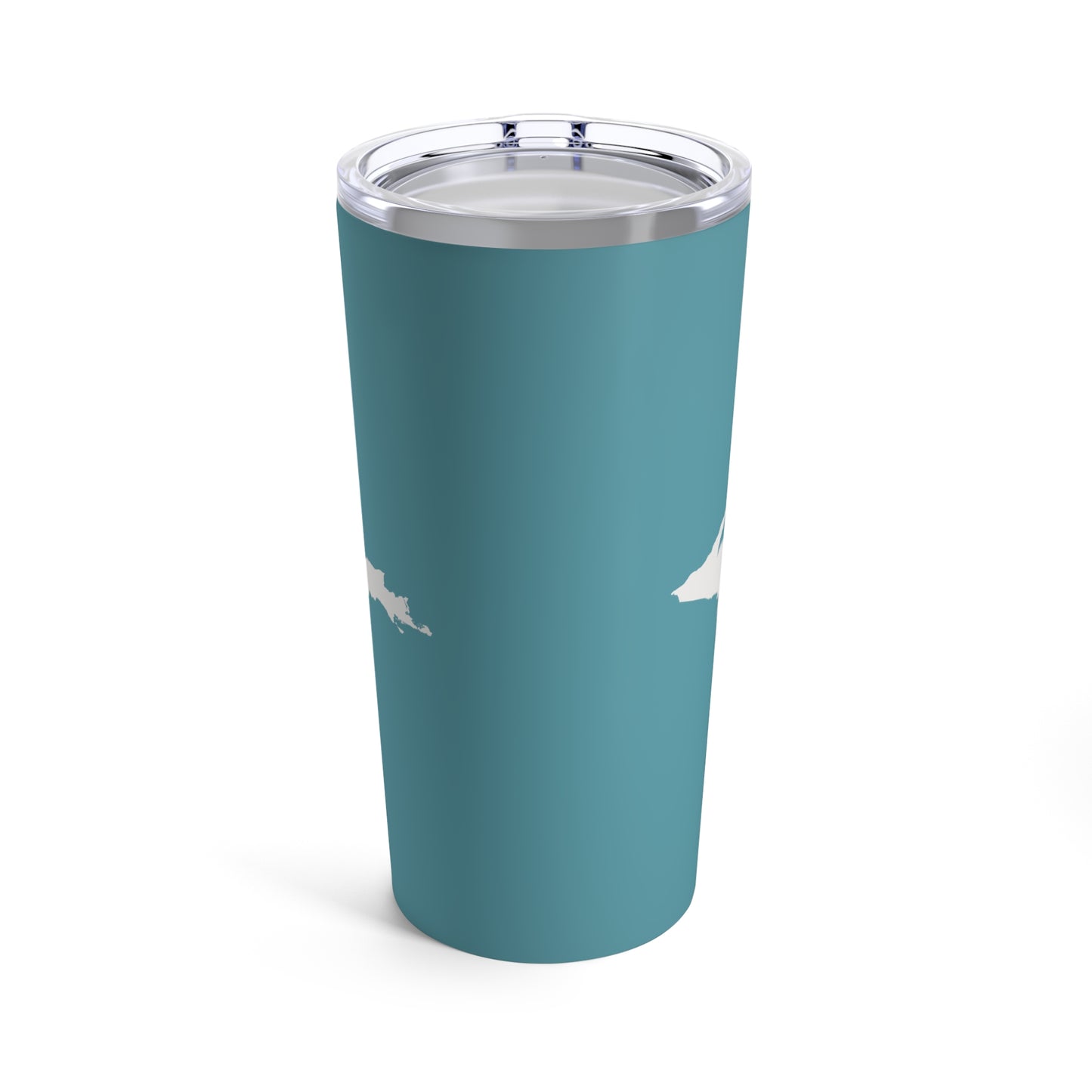 Michigan Upper Peninsula Tumbler (w/ UP Outline) | Lake Huron Blue - 20oz