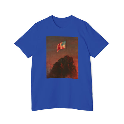 'Our Flag' Painting T-Shirt (Church, 1864) | Made in USA