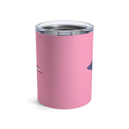 Michigan Upper Peninsula Tumbler (w/ UP USA Flag) | '67 Caddie Pink - 10oz