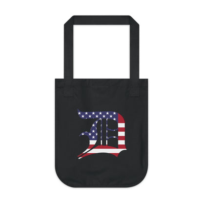 Detroit 'Old English D' Heavy Tote (Patriotic Edition)