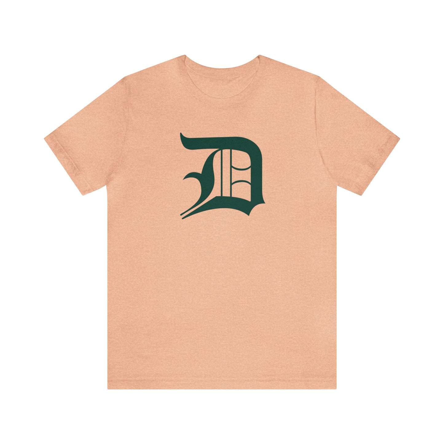 Detroit 'Old English D' T-Shirt (Laconic Green) | Unisex Standard