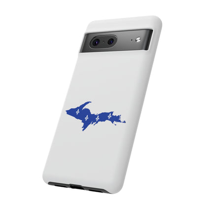 Michigan Upper Peninsula Tough Phone Case (w/ UP Quebec Flag Outline) | Samsung & Pixel Android