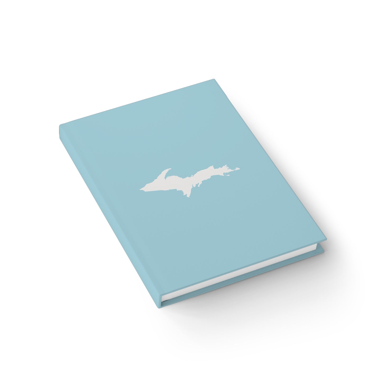 Michigan Upper Peninsula Blank Sketchbook (w/ UP Outline) | '58 Caddie Blue