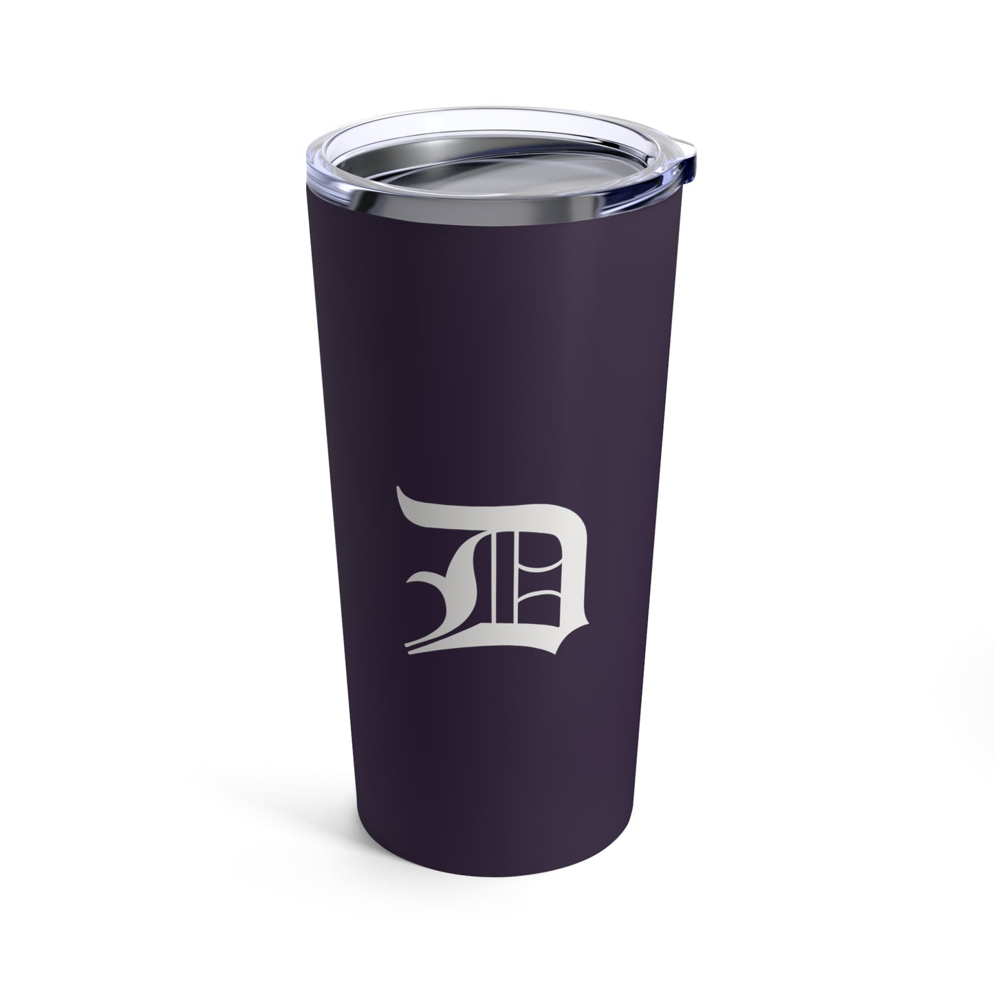 Detroit 'Old English D' Tumbler | Blackcurrant - 20oz