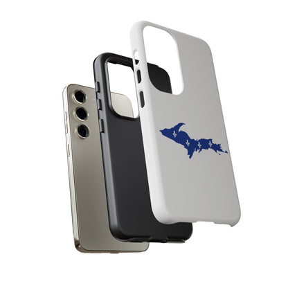 Michigan Upper Peninsula Tough Phone Case (w/ UP Quebec Flag Outline) | Samsung & Pixel Android