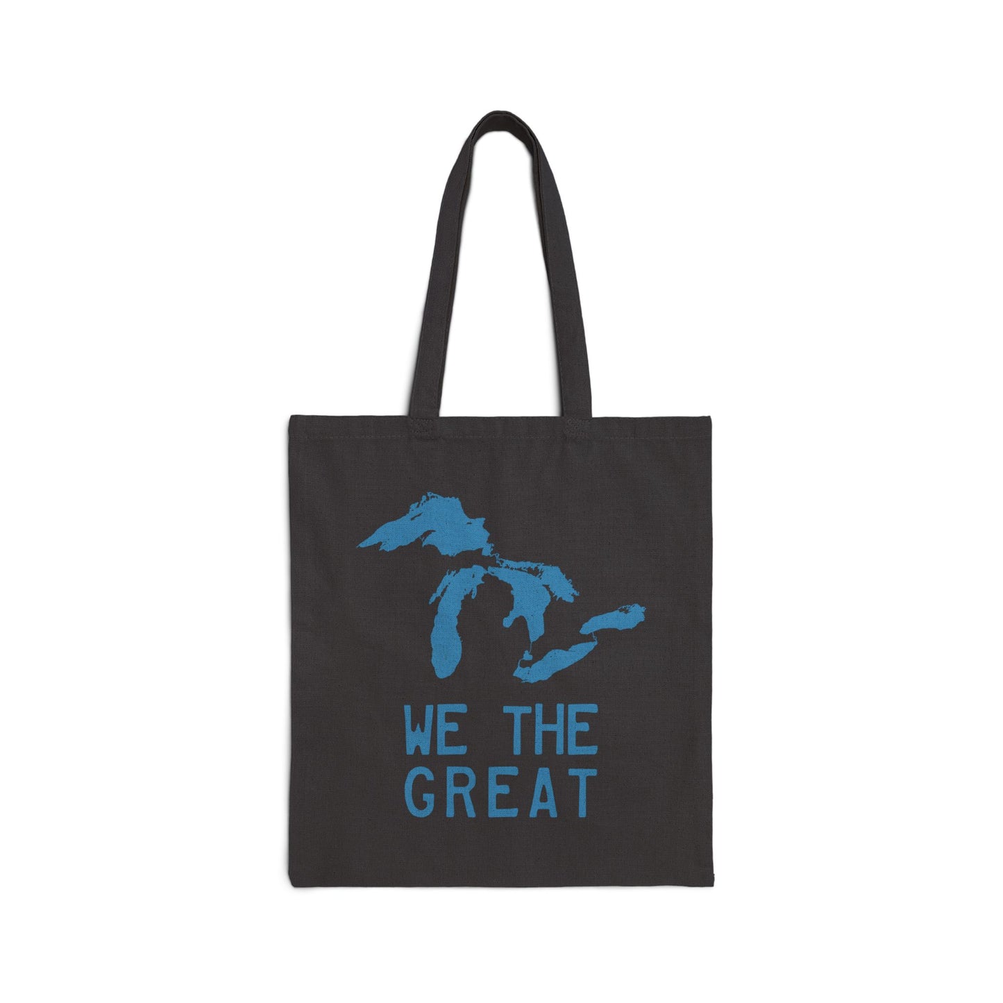 Great Lakes 'We The Great' Light Tote Bag | Traverse Blue