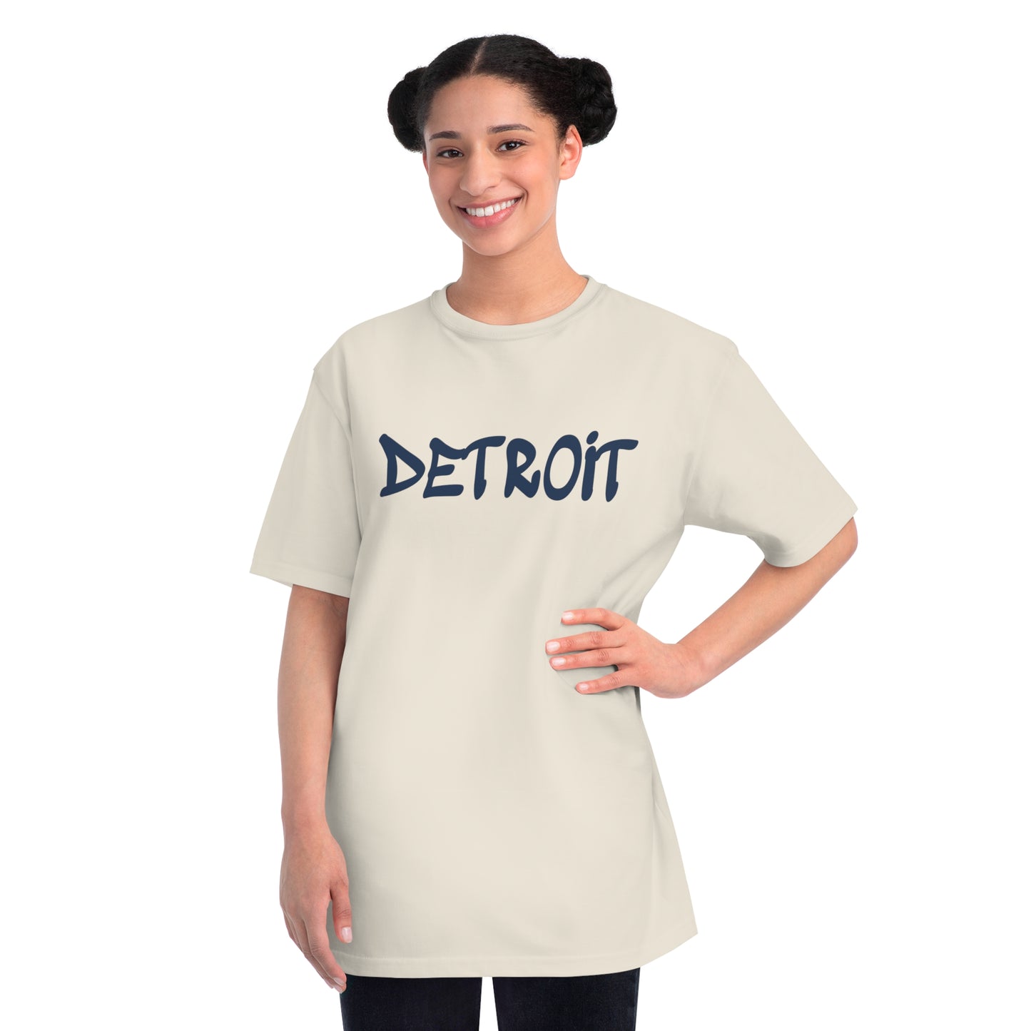 'Detroit' T-Shirt (Tag Font) | Organic Unisex