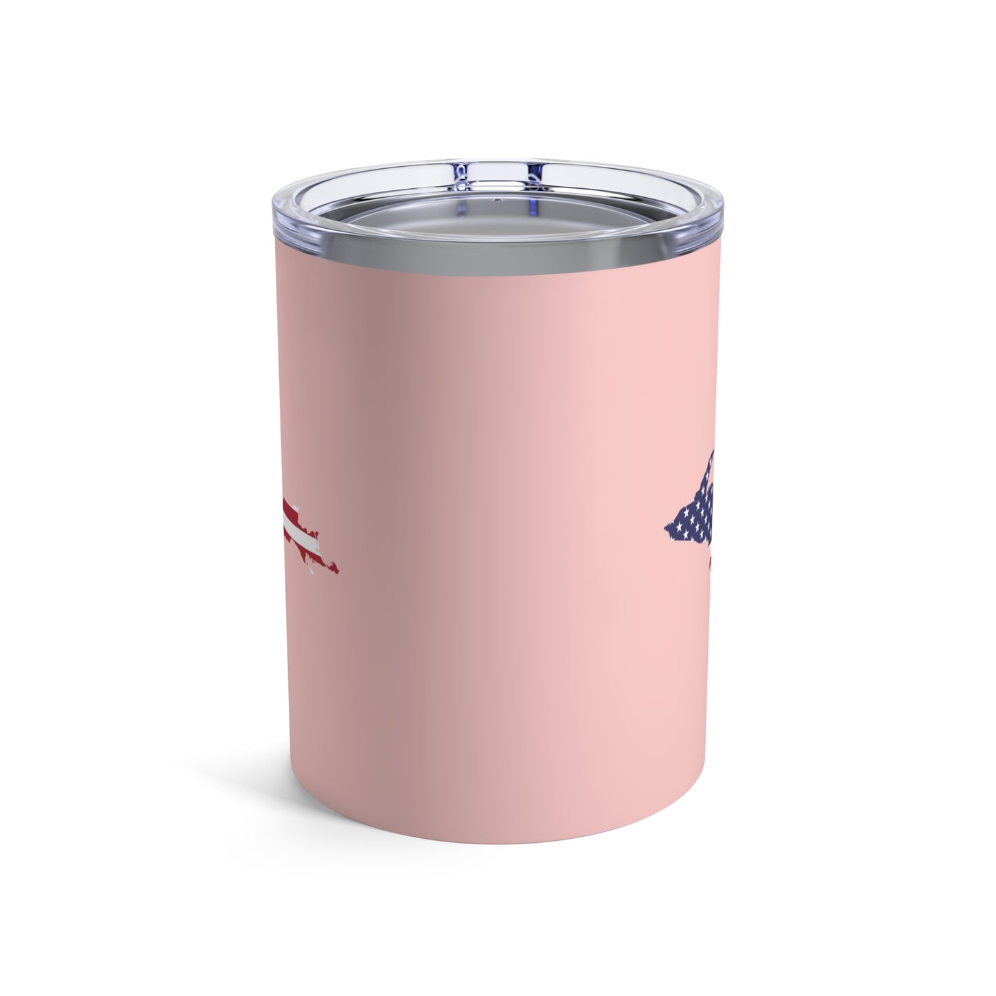 Michigan Upper Peninsula Tumbler (w/ UP USA Flag) | Cosmos Pink - 10oz