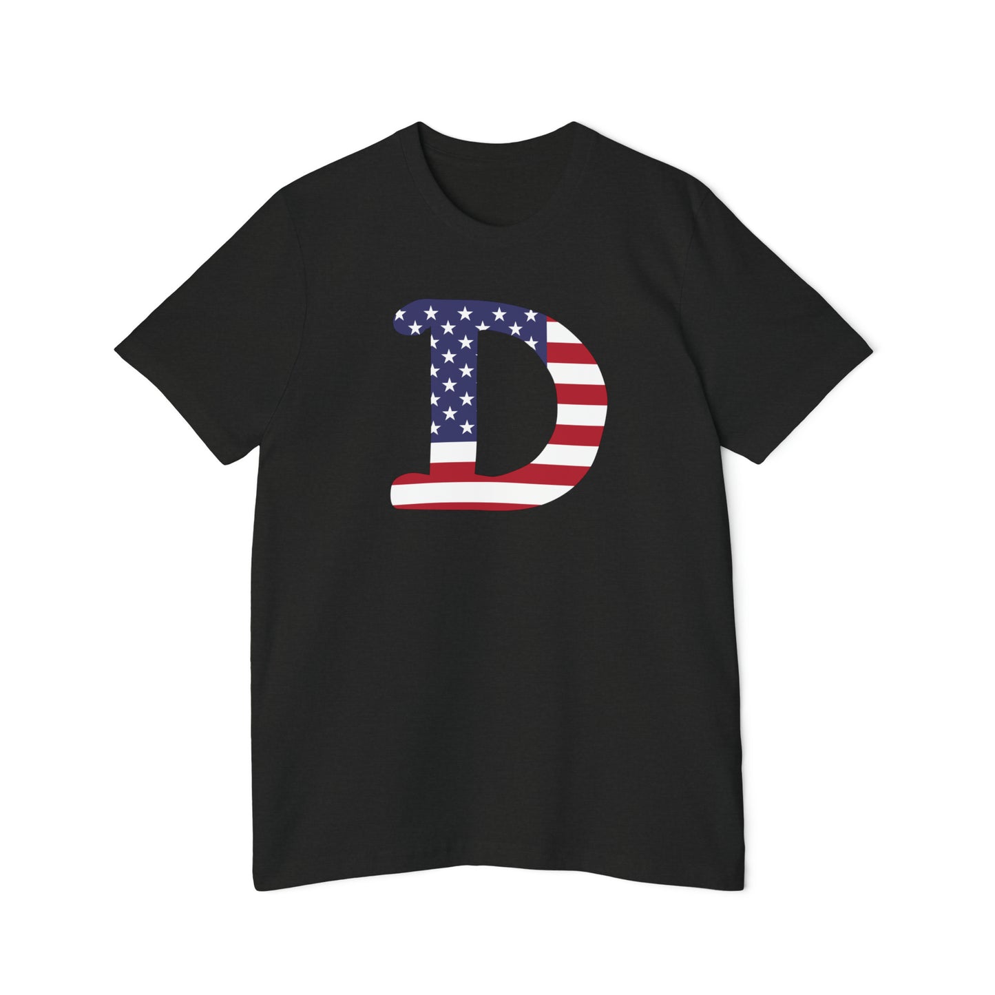 Detroit 'Old French D' T-Shirt (Patriotic Edition) | Made in USA