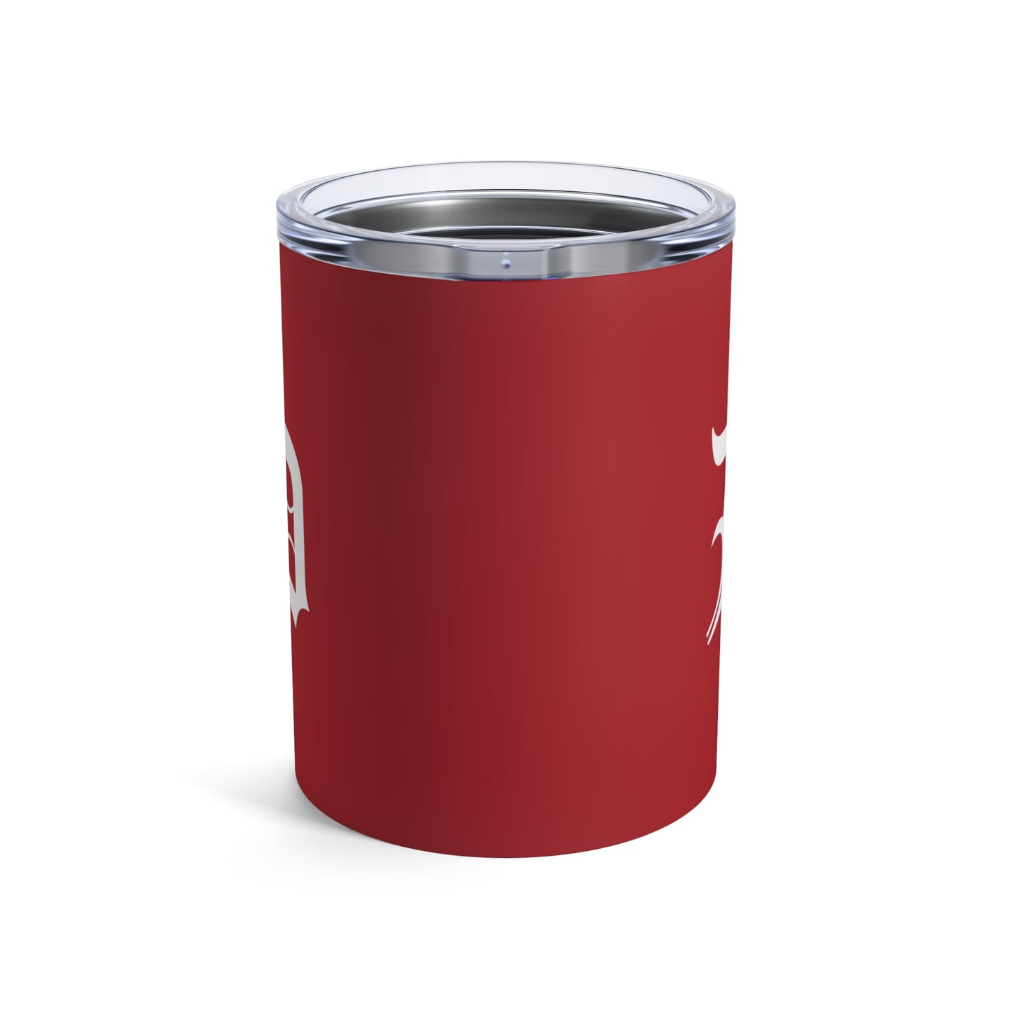 Detroit 'Old English D' Tumbler | Thimbleberry Red - 10oz