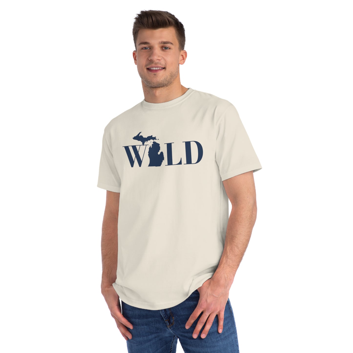 Michigan 'Wild' T-Shirt (Didone Font) | Organic Unisex