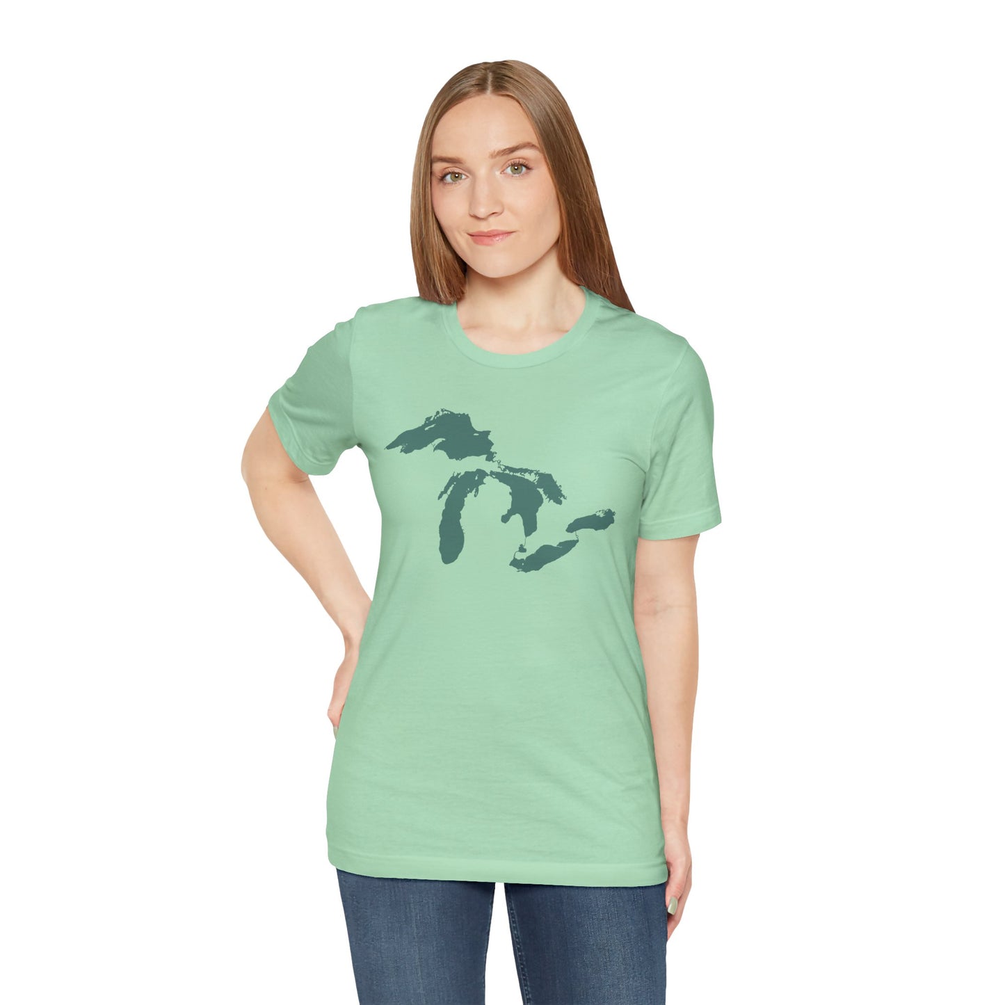 Great Lakes T-Shirt | Unisex Standard - Copper Green