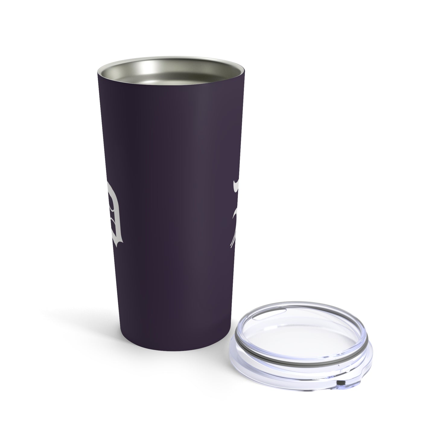 Detroit 'Old English D' Tumbler | Blackcurrant - 20oz