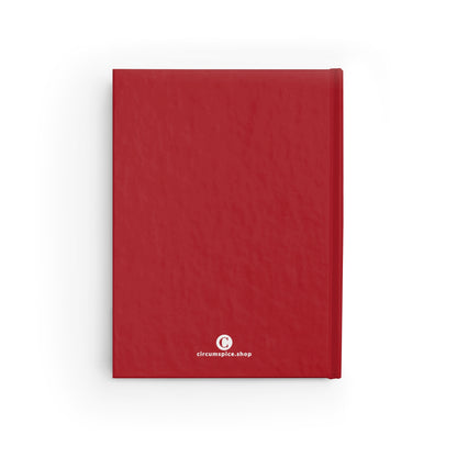 Michigan Upper Peninsula Blank Sketchbook (w/ UP Outline) | Thimbleberry Red