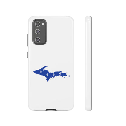 Michigan Upper Peninsula Tough Phone Case (w/ UP Quebec Flag Outline) | Samsung & Pixel Android