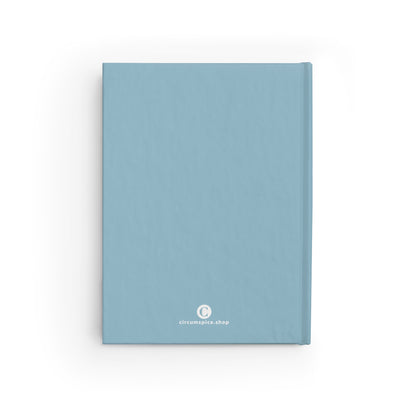 Michigan Upper Peninsula Blank Sketchbook (w/ UP USA Flag) | Opal Blue