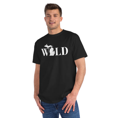 Michigan 'Wild' T-Shirt (Didone Font) | Organic Unisex