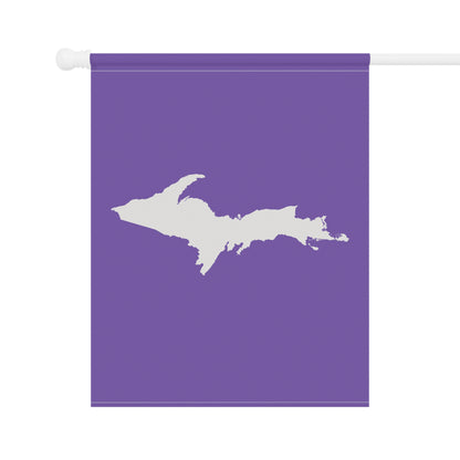 Michigan Upper Peninsula Home & Garden Flag (w/ UP Outline) | Lake Iris