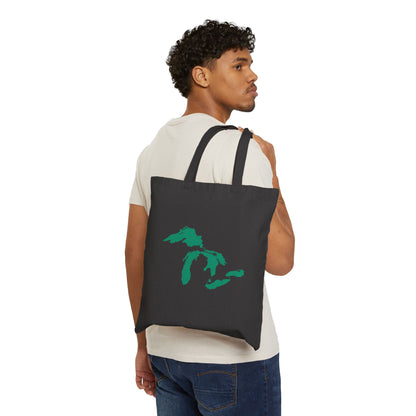 Great Lakes Light Tote Bag (Emerald Green)