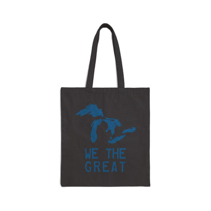 Great Lakes 'We The Great' Light Tote Bag | Blueberry