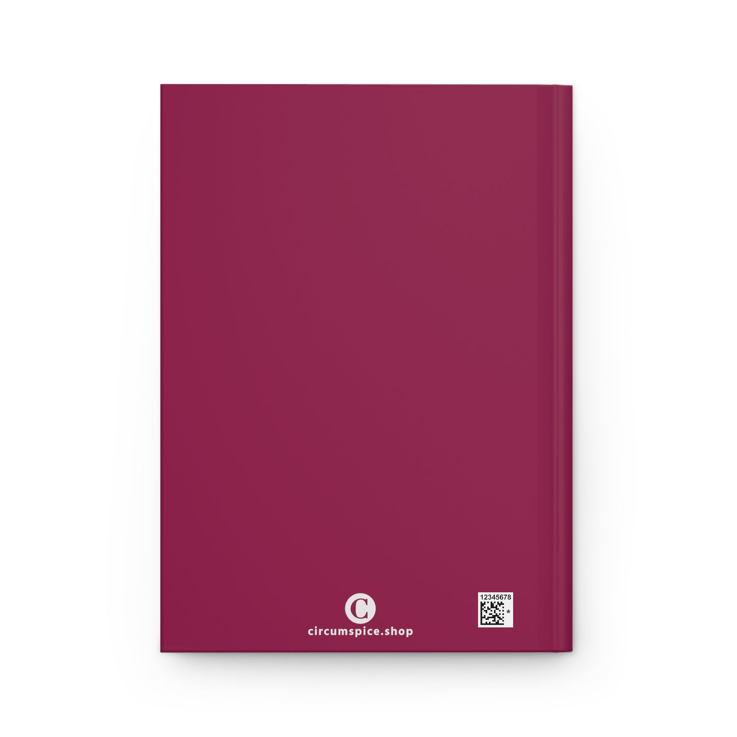 Michigan Upper Peninsula Hardcover Journal (Ruby Red w/ UP Outline) | Ruled - 150pgs