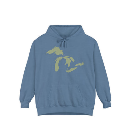 Great Lakes Hoodie (Beachgrass Green) | Unisex Garment-Dyed