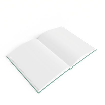 Michigan Upper Peninsula Blank Sketchbook (w/ UP USA Flag) | Metallic Mint Green