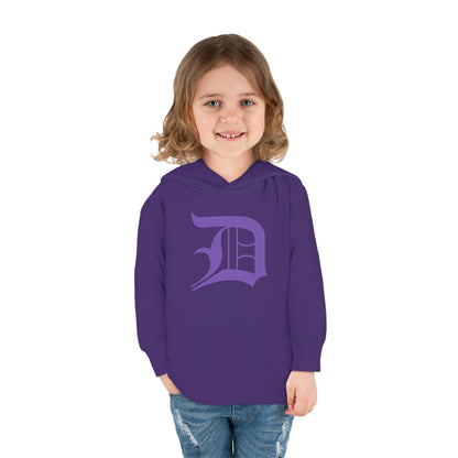 Detroit 'Old English D' Hoodie (Lake Iris) | Unisex Toddler