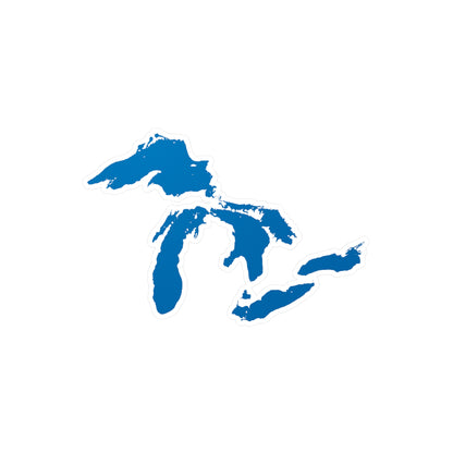 Great Lakes Kiss-Cut Windshield Decal | Azure