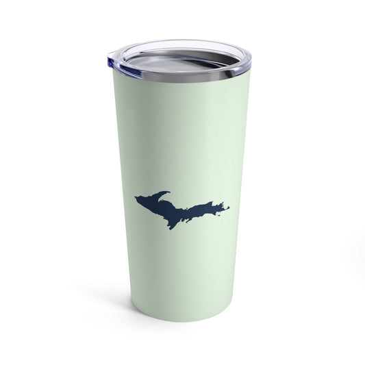 Michigan Upper Peninsula Tumbler (w/ UP Outline) | Dew Green - 20oz