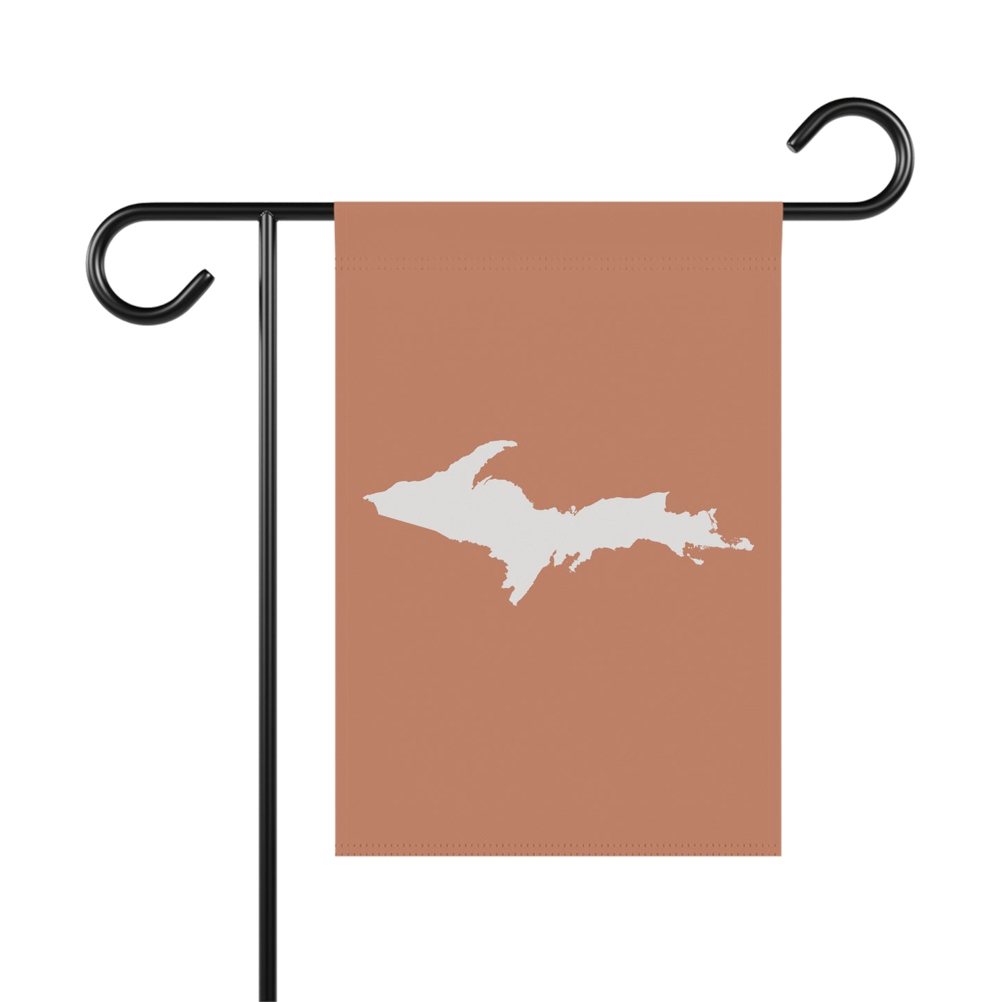 Michigan Upper Peninsula Home & Garden Flag (w/ UP Outline) | Copper Color