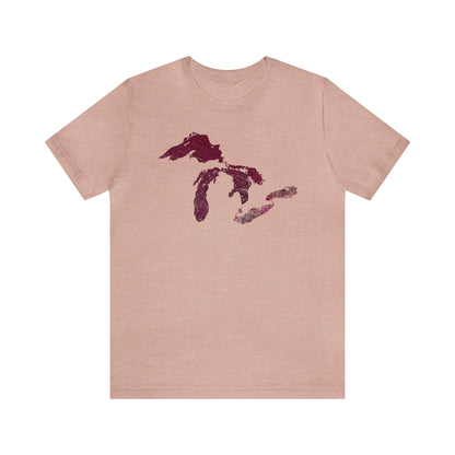 Great Lakes T-Shirt (Ruby Edition) | Unisex Standard