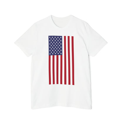 Vertical United States Flag T-Shirt | Made in USA