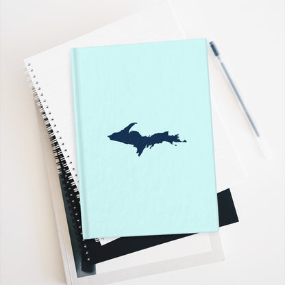 Michigan Upper Peninsula Blank Sketchbook (w/ UP Outline) | Cyan