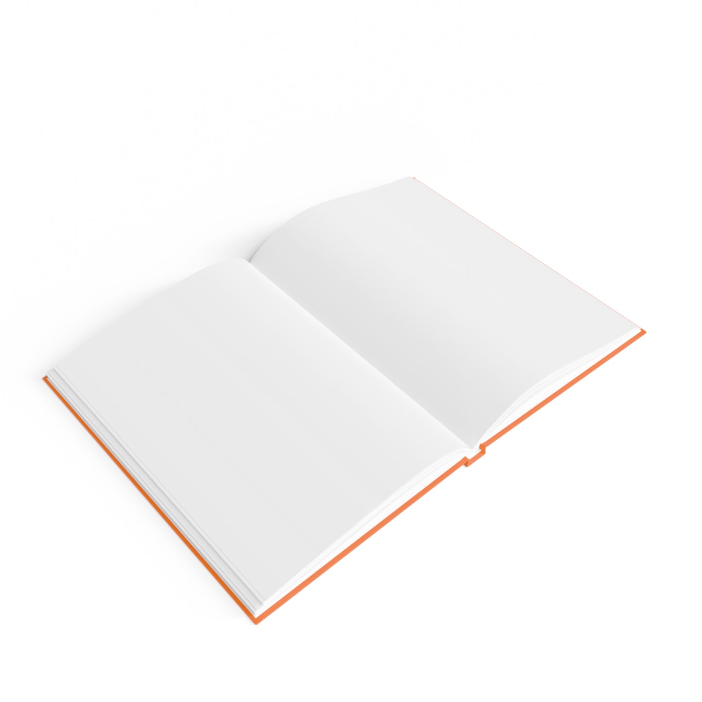 Michigan Upper Peninsula Blank Sketchbook (w/ UP USA Flag) | Safety Orange