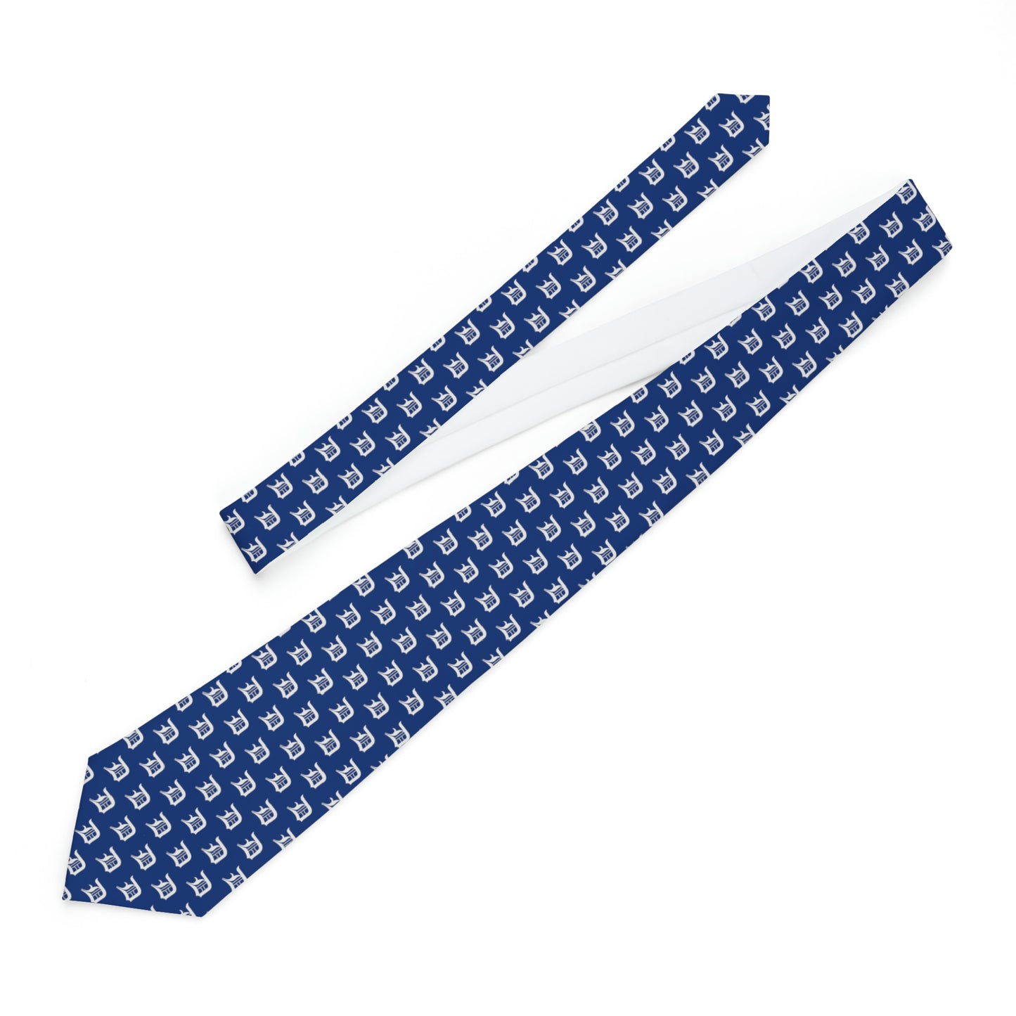 Detroit 'Old English D' Necktie | Dearborn Blue