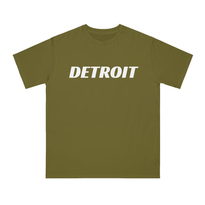 'Detroit' T-Shirt (Racing Sans Font) | Unisex Organic