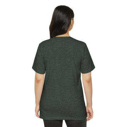 Detroit '313' T-Shirt (White/Black Tag Font) | Unisex Recycled Organic